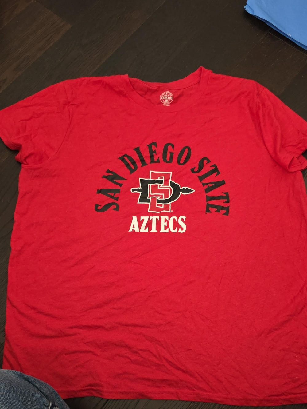 Rivalry Threads Red San Diego State Aztecs Logo Tee